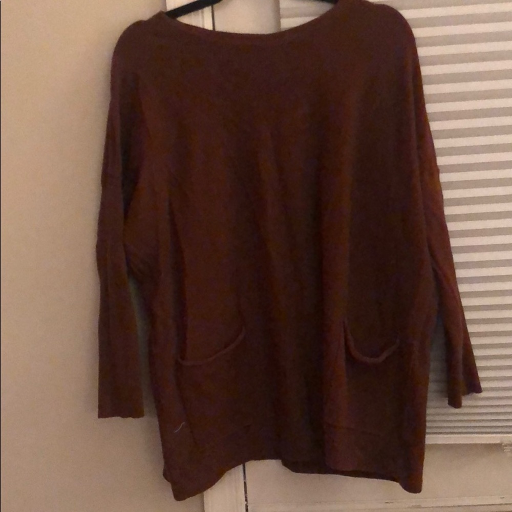 Chocolate brown sweater